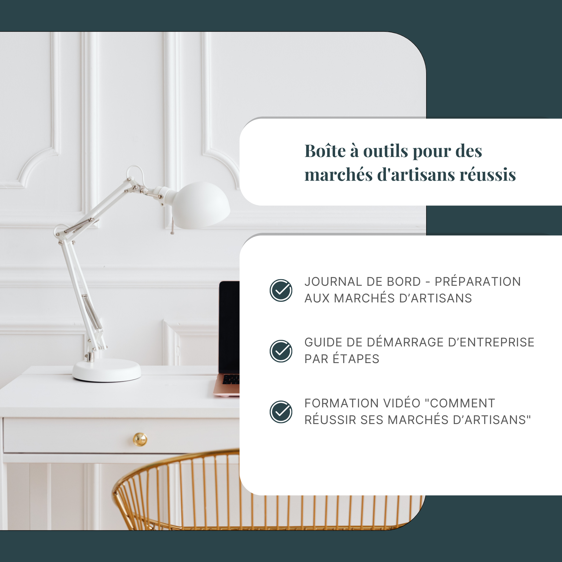 Boîte à outils pour des marchés d'artisans réussis