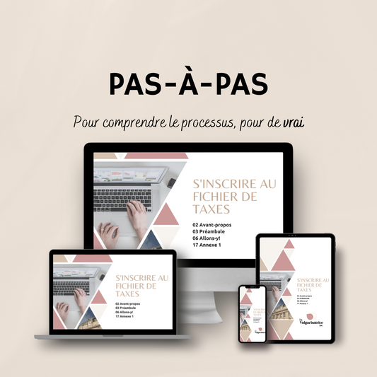 Pas-à-pas - Comment obtenir ses numéros de taxes (TPS & TVQ) ™